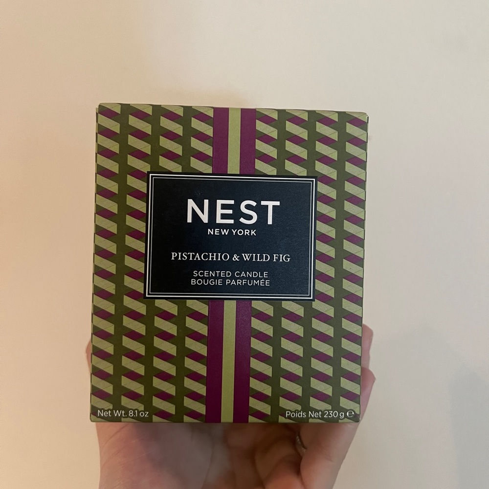 NEST New York Scented Classic Candle, Pistachio & Wild Fig - 8.1 oz